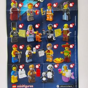 Lego Movie mini figs series 1